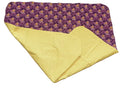 Handmade NBA Los Angeles Lakers Baby Blanket or Adult Lap Throw Yellow