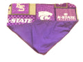 Handmade NCAA Kansas State Wildcats Baby Blanket or Adult Lap Throw