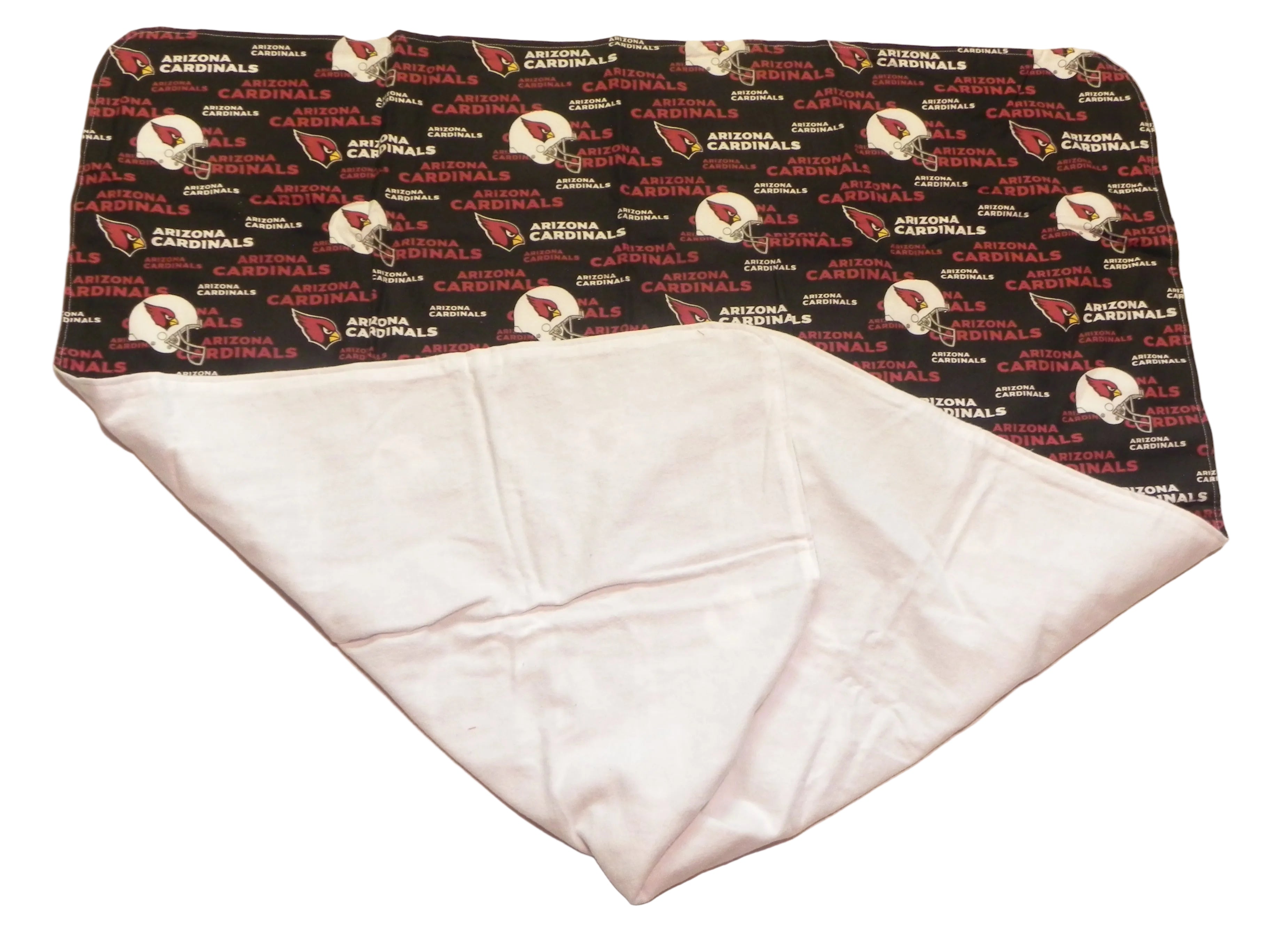 Handmade NFL Arizona Cardinals Baby Blanket or Adult Lap Throw