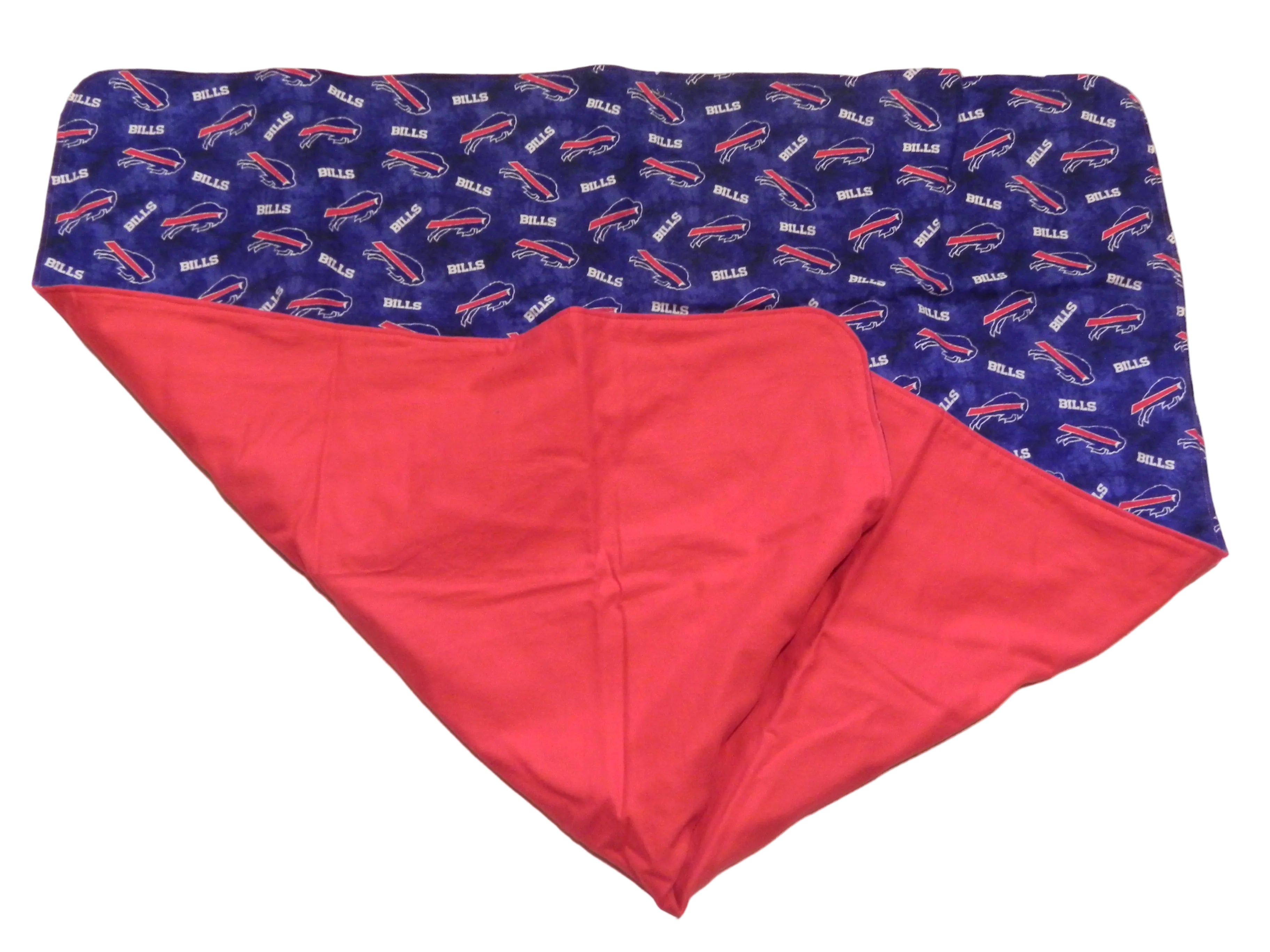 Handmade NFL Buffalo Bills Baby Blanket or Adult Lap Throw
