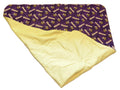Handmade NFL Minnesota Vikings Baby Blanket or Adult Lap Throw-Yellow