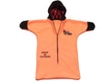 Handmade Biker In Training Orange Fleece Baby Bunting Coat 0-6 Mo..