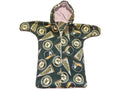 Handmade Oakland Athletics Printed Fleece Baby Bunting Coat 0-6 Mo..