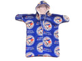 Handmade Toronto Blue Jays Printed Fleece Baby Bunting Coat 0-6M