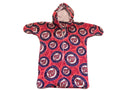 Handmade Washington Nationals Printed Fleece Baby Bunting Coat 0-6M