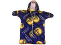 Handmade San Francisco Warriors Printed Fleece Baby Bunting Coat 0-6M