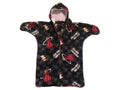 Handmade Miami Heat Printed Fleece Baby Bunting Coat 0-6 Mo..