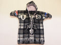 Handmade Brooklyn Nets Printed Fleece Baby Bunting Coat 0-6M