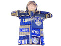 Handmade Saint Louis Billikens Printed Fleece Baby Bunting Coat 0-6M