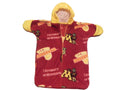 Handmade Minnesota Golden Gophers Printed Fleece Baby Bunting Coat 0-6 Mo..