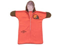 Handmade Cleveland Browns Orange Fleece Baby Bunting Coat 0-6 Mo
