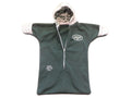 Handmade New York Jets Fleece Baby Bunting Coat 0-6 Mo