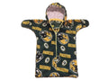 Handmade Green Bay Packers Printed Fleece Baby Bunting Coat 0-6 Mo..