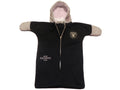 Handmade Vegas Raiders Black Fleece Baby Bunting Coat 0-6M