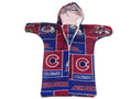 Handmade Colorado Avalanche Printed Fleece Baby Bunting Coat 0-6 Mo..