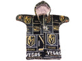 Handmade Vegas Golden Knights Printed Fleece Baby Bunting Coat 0-6 Mo..