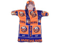 Handmade N. Y. Islanders Printed Fleece Baby Bunting Coat 0-6 Mo..