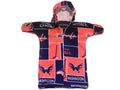 Handmade Washington Capitals Printed Fleece Baby Bunting Coat 0-6M
