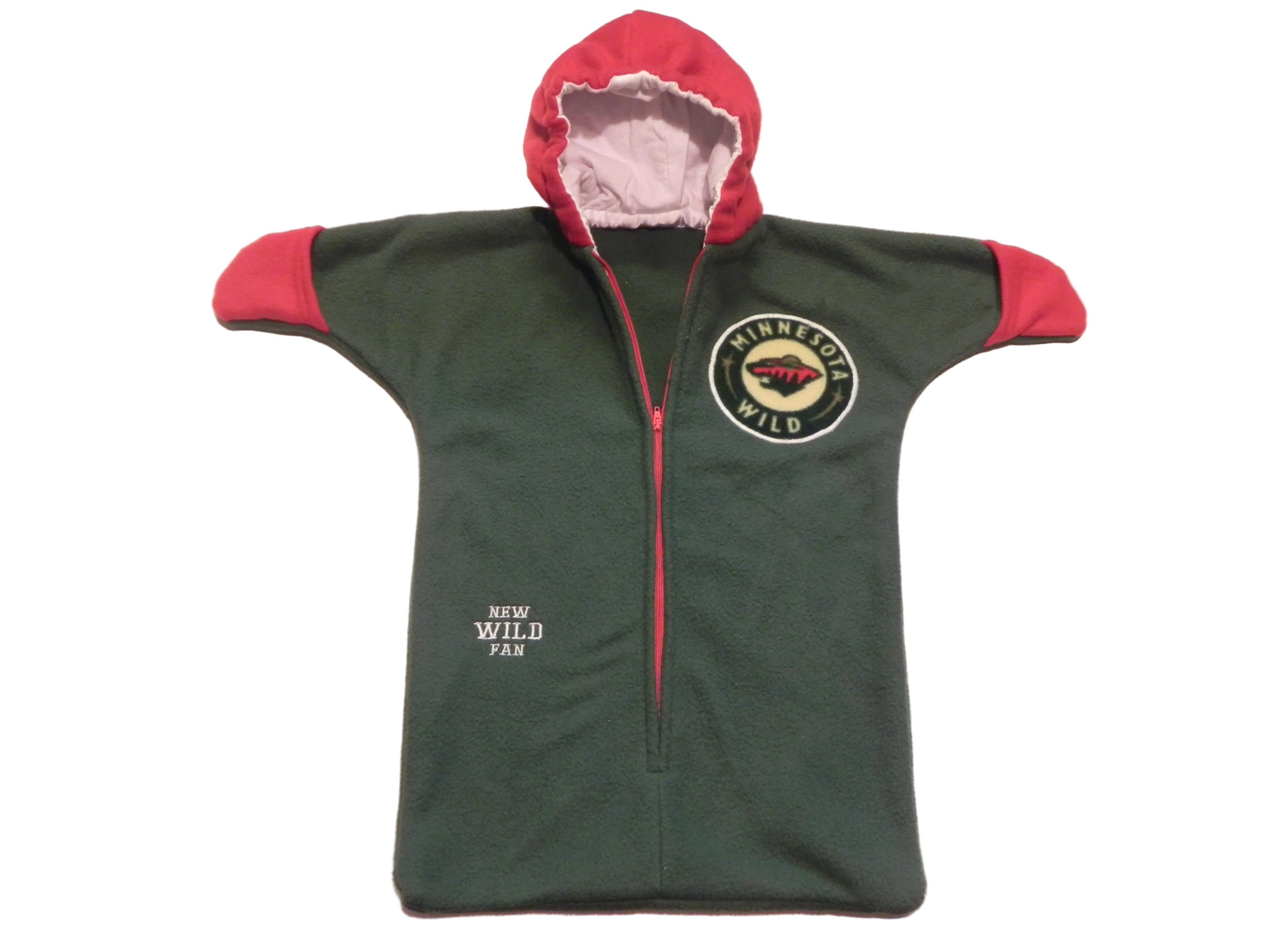 Handmade Minnesota Wild Fleece Baby Bunting Coat 0-6M