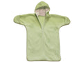 Handmade Lime Green & Embroidered Frogs Fleece Baby Bunting Coat 0-6 Mo..