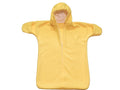 Handmade Solid Yellow Fleece Baby Bunting Coat 0-6M
