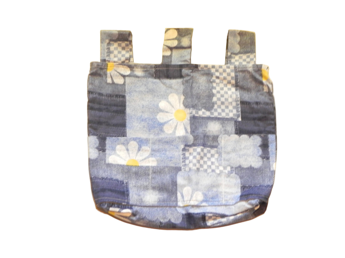 Handmade Blue Jean Look Walker/Stroller Bag 4 Pockets