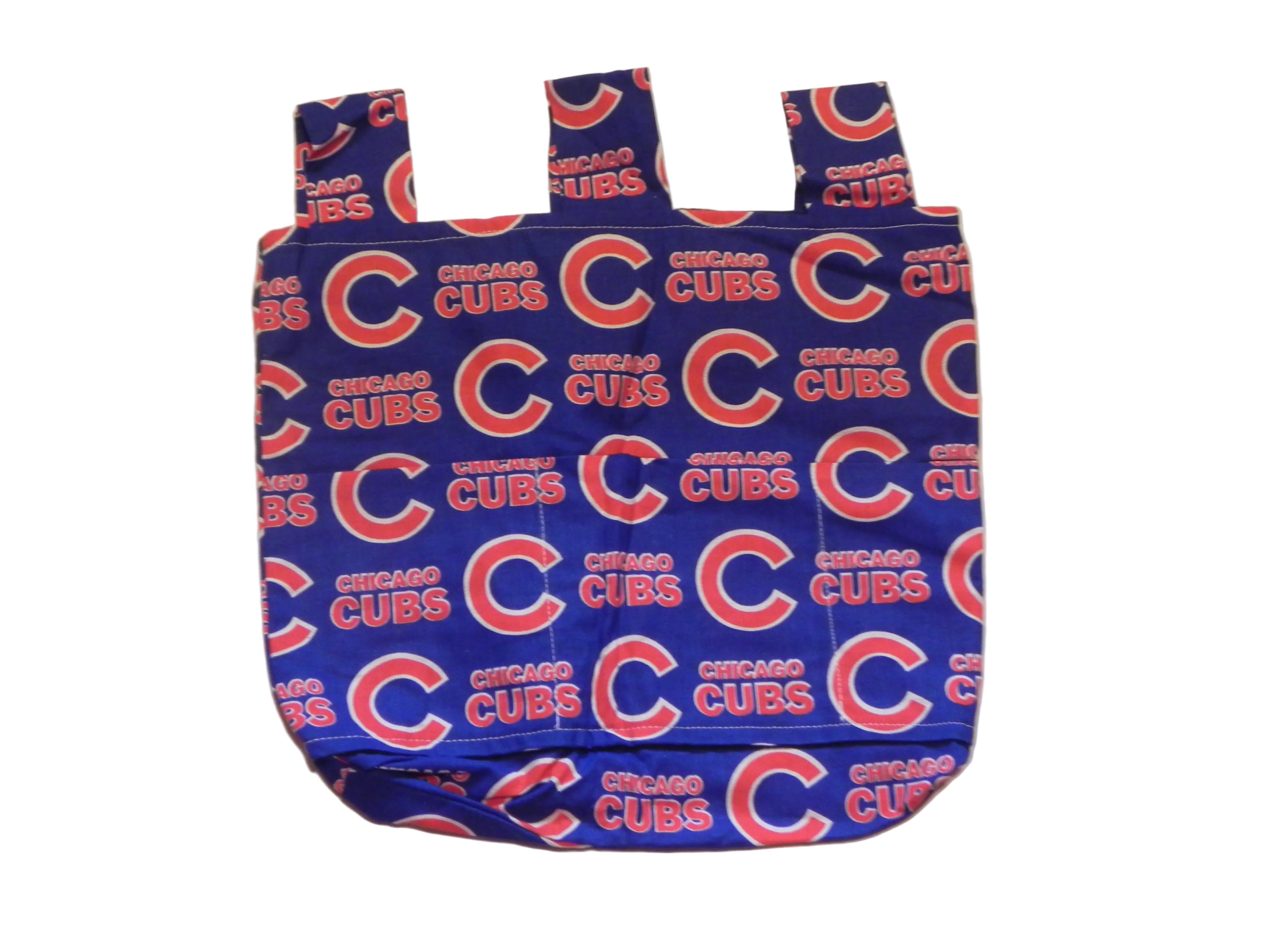 Handmade Chicago Cubs MLB Walker/Stroller Bag – 4 Pocket Bag