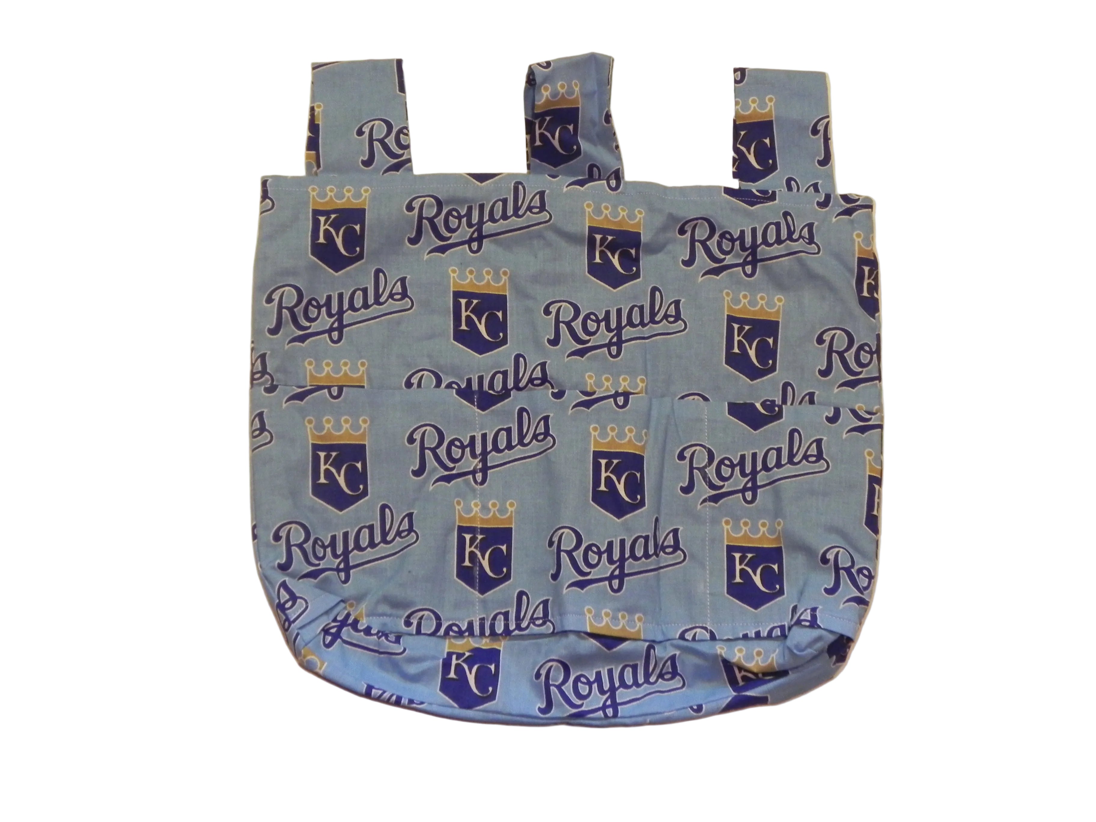 Handmade Kansas City Royals MLB Walker/Stroller Bag – 4 Pocket Bag