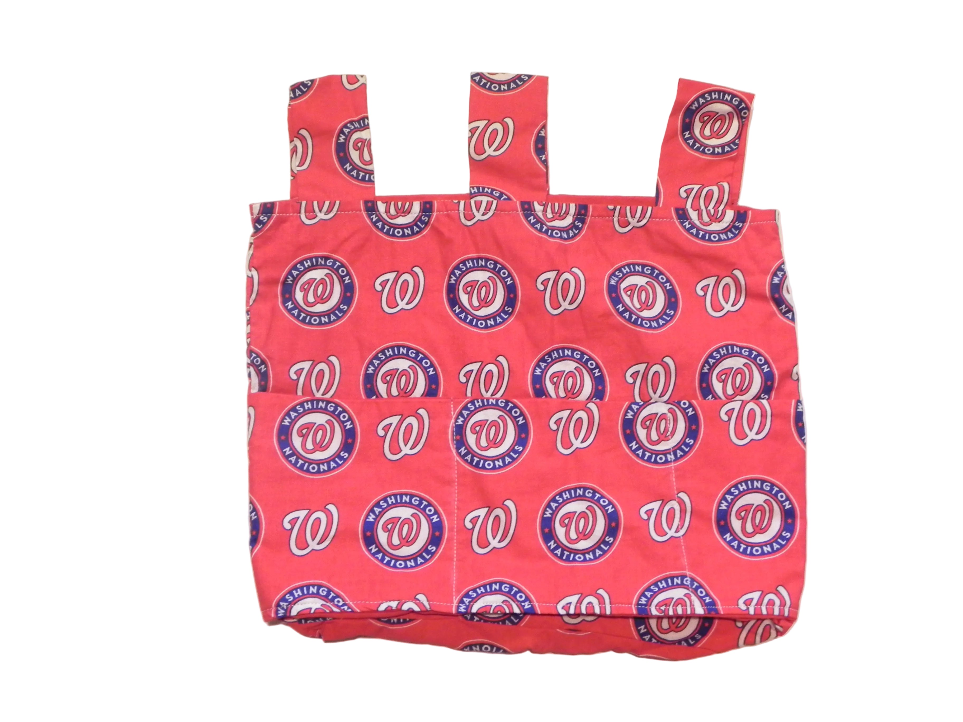 Handmade Washington Nationals MLB Walker/Stroller Bag – 4 Pocket Bag
