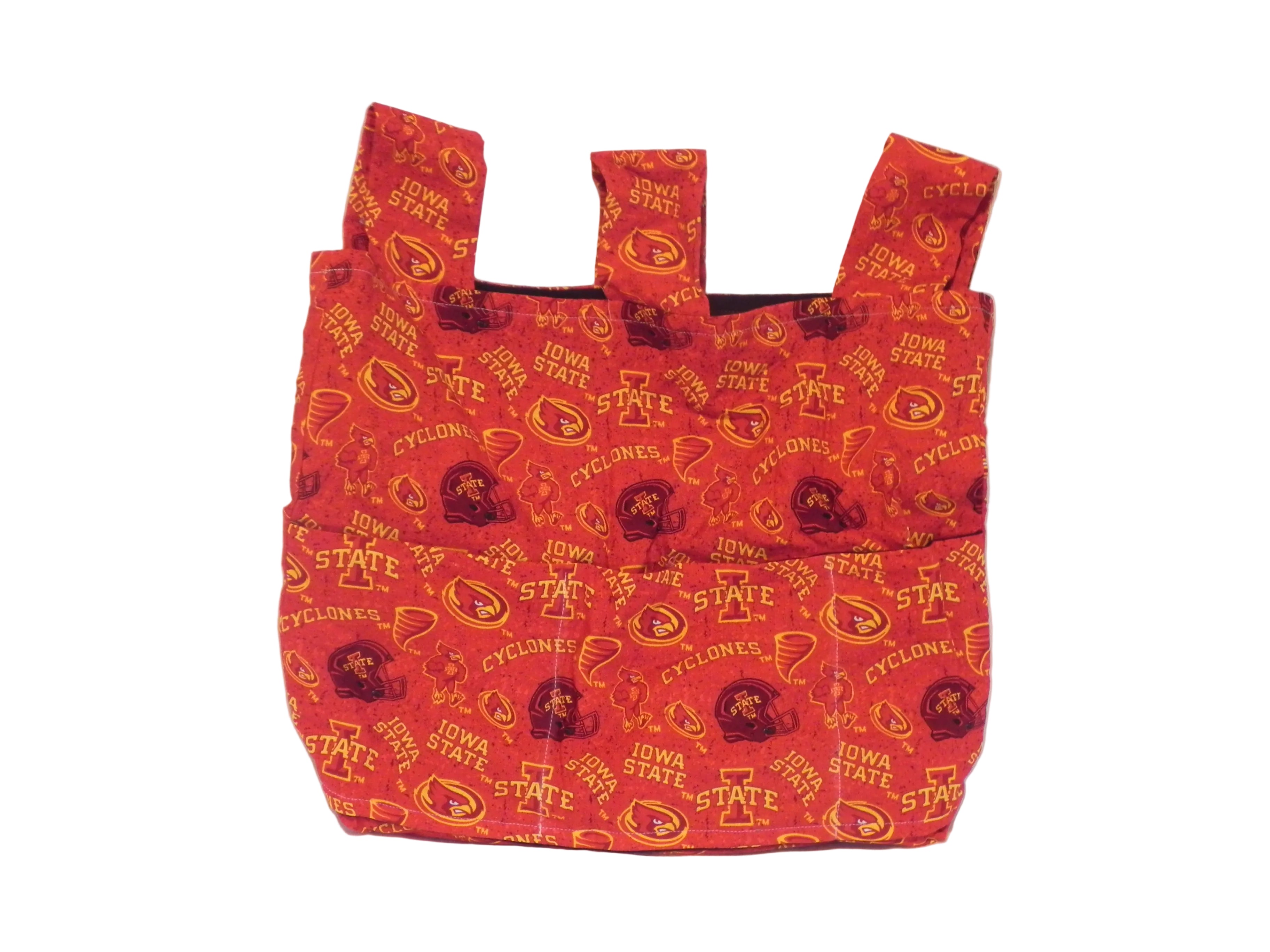 Handmade Iowa State Cyclones NCAA Walker/Stroller Bag 4 Pocket Bag