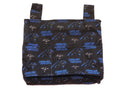 Handmade Carolina Panthers NFL Walker/Stroller Bag – 4 Pocket Bag