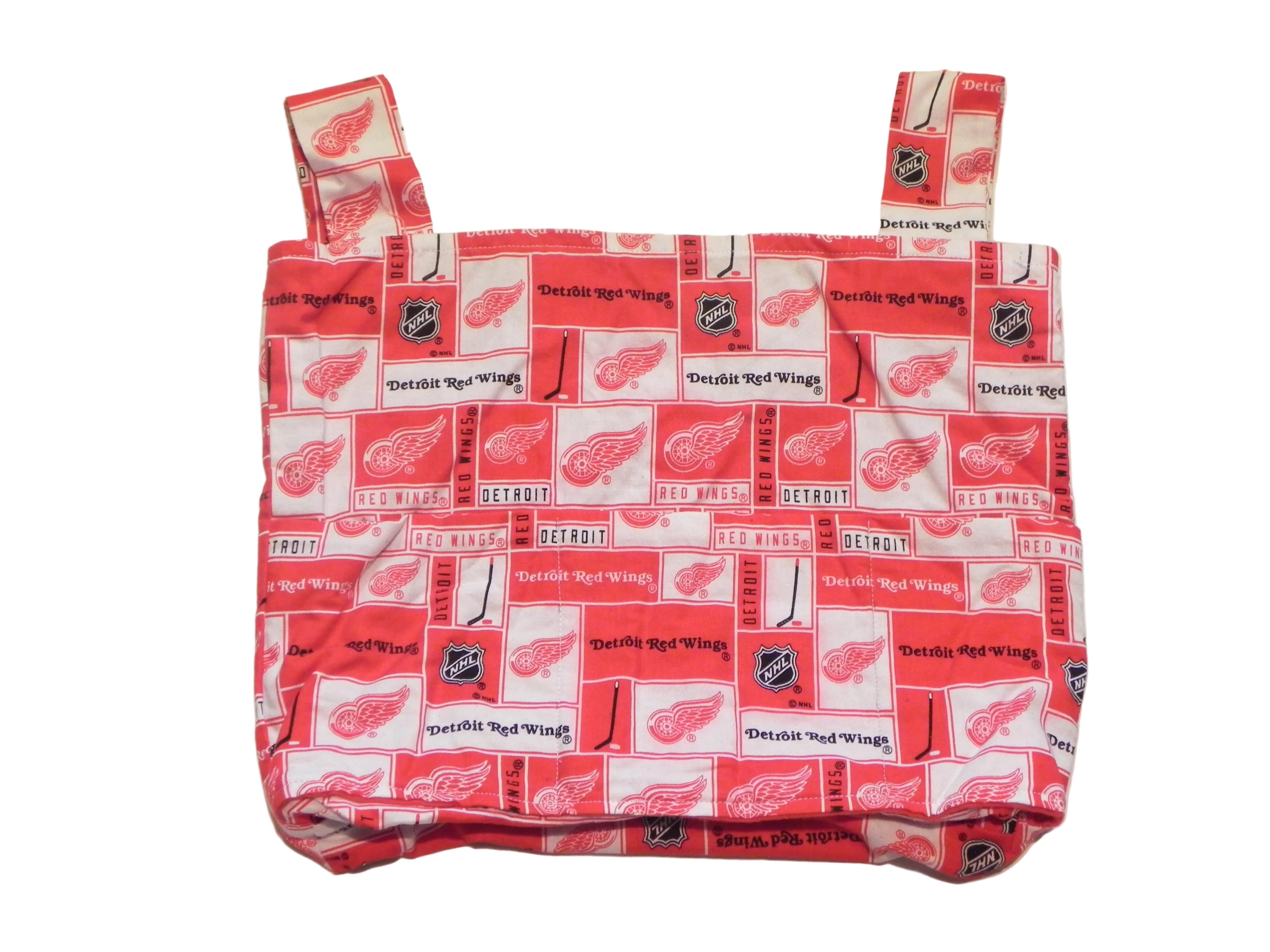 Handmade Detroit Red Wings NHL Walker/Stroller Bag – 4 Pocket Bag