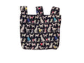 Handmade Dogs All Over Design Walker/Stroller Bag – 4 Pocket Cotton Bag